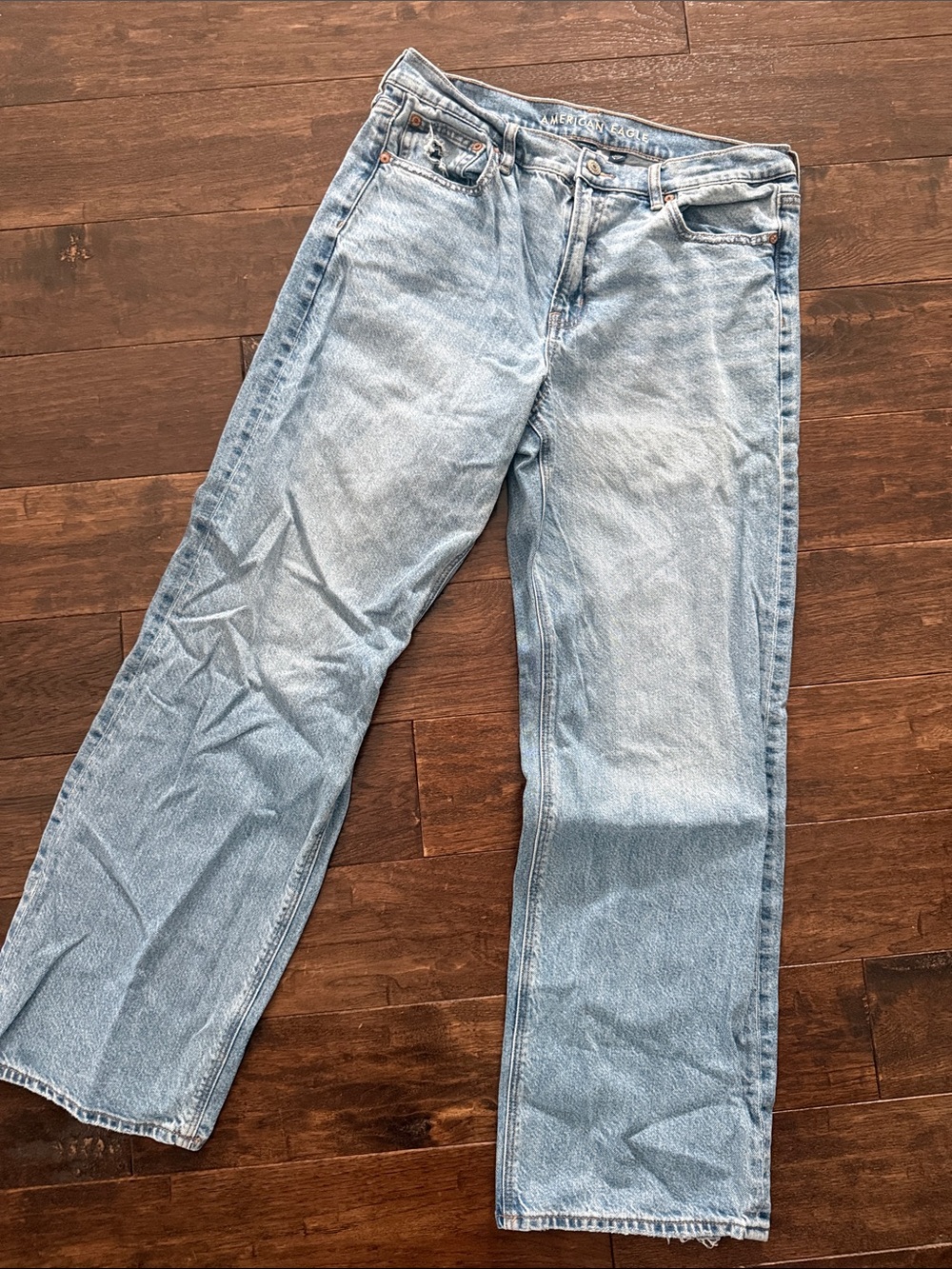 American Eagle Outfitters Light Wash Men’s Straight Jeans